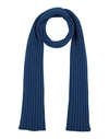 GRAN SASSO GRAN SASSO MAN SCARF AZURE SIZE - VIRGIN WOOL, VISCOSE, CASHMERE