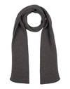 Gran Sasso Man Scarf Brown Size - Virgin Wool In Brown