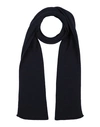 Gran Sasso Man Scarf Midnight Blue Size - Virgin Wool In Blue