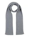 GRAN SASSO GRAN SASSO MAN SCARF LIGHT GREY SIZE - VIRGIN WOOL