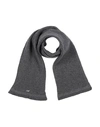 HARMONT & BLAINE HARMONT & BLAINE MAN SCARF GREY SIZE - WOOL