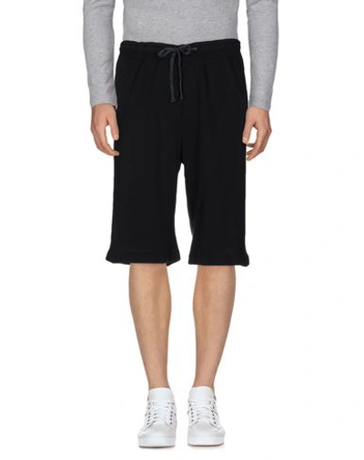 James Perse Man Shorts & Bermuda Shorts Black Size 0 Cotton