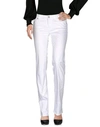 JACOB COHЁN JACOB COHЁN WOMAN PANTS WHITE SIZE 26 COTTON, ELASTANE