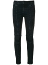 PIERRE BALMAIN SKINNY BIKER JEANS,FP57204JM725812267024