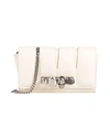Alexander Mcqueen Slash Cross Body Bag In White