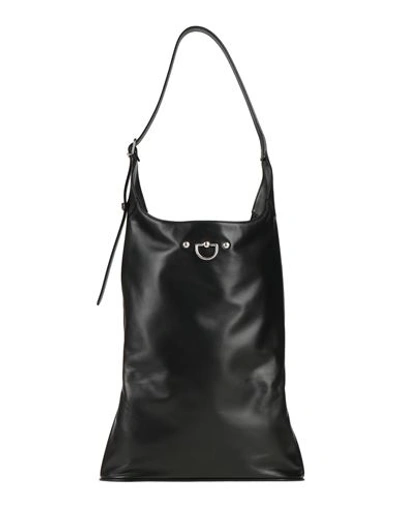 Durazzi Woman Shoulder Bag Black Size - Calfskin In Black