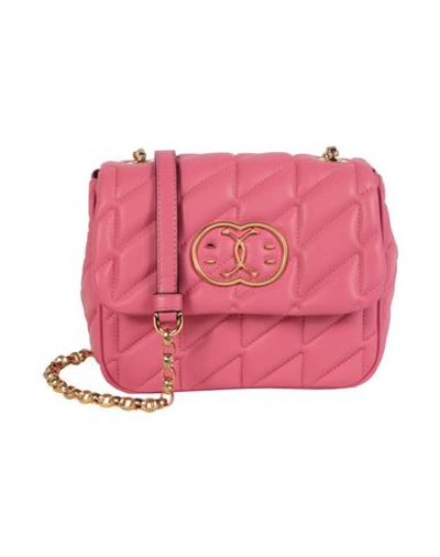 Moschino Quilted Shoulder Bag Woman Cross-body Bag Pink Size - Calfskin