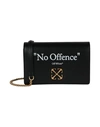 OFF-WHITE OFF-WHITE JITNEY 0.5 QUOTE SHOULDER BAG WOMAN CROSS-BODY BAG BLACK SIZE - CALFSKIN