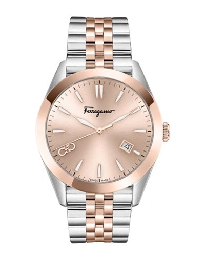 Ferragamo Classic Bracelet Watch In Gold