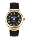 Ferragamo Ora Moonphase Silicone Watch In Gold