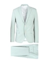 Manuel Ritz Man Suit Light Green Size 42 Polyester, Viscose, Elastane
