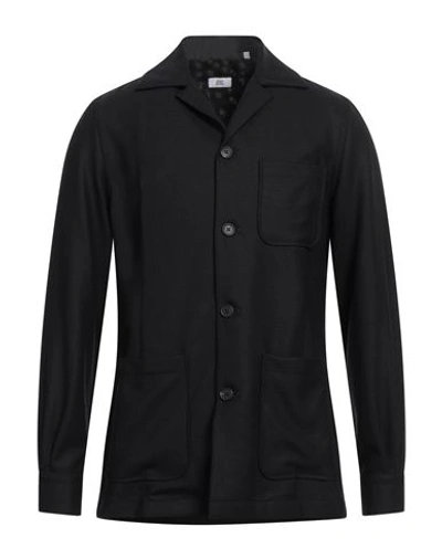 100 Hands Man Shirt Black Size 44 Wool