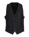 Emporio Armani Vests In Black