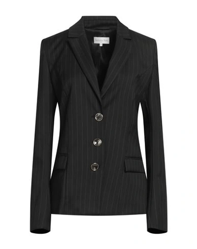 Patrizia Pepe Woman Blazer Black Size 8 Polyester, Viscose, Elastane