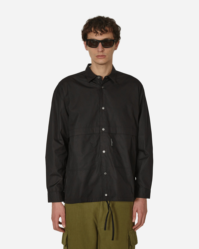 Comme Des Garçons Homme Deux Long-sleeve Cotton Shirt In Black