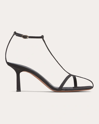 Neous Women's Jumel 80 Grosgrain Sandal In Black