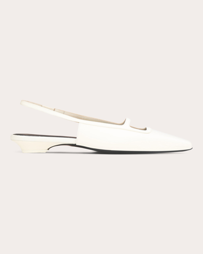 Neous Sabik 30mm Leather Sandals In White