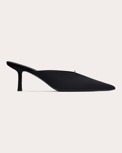 Neous Pointed-toe Mesh Mules In Black