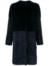 LISKA MID-LENGTH FUR COAT,ATHESA12262263