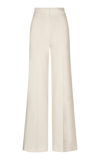 Andres Otalora Sumapaz Linen Wide Leg Pants In Off-white