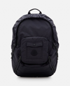 Moncler Makaio Drawstring Waterproof Backpack In Black