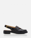 THOM BROWNE CUT OUT SLINGBACK PENNY LOAFER