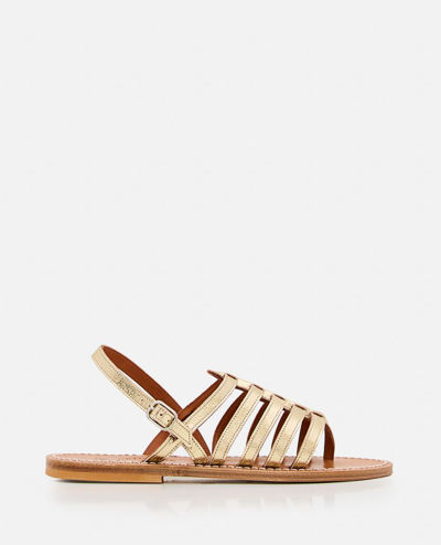 Kjacques Homere Sandals In Gold