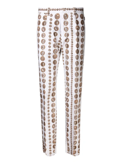 Dolce & Gabbana Trousers In White