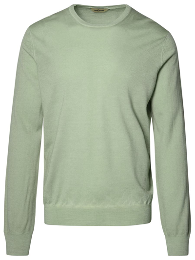 Gran Sasso Green Virgin Wool Sweater