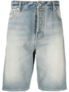 Kenzo Denim Shorts In Blue