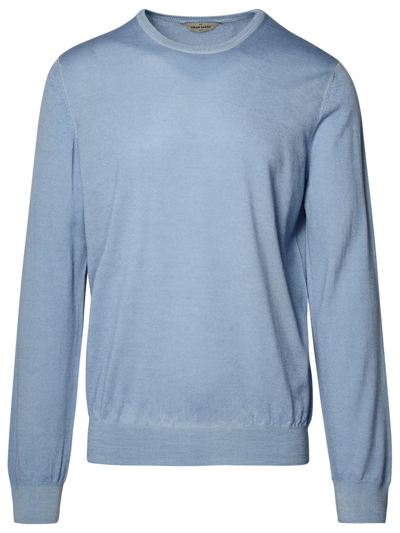 Gran Sasso Light Blue Virgin Wool Sweater