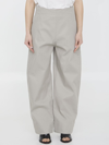 Bottega Veneta Women's Regular Fit Sailor Pants In Beige