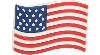 JIBBITZ AMERICAN FLAG