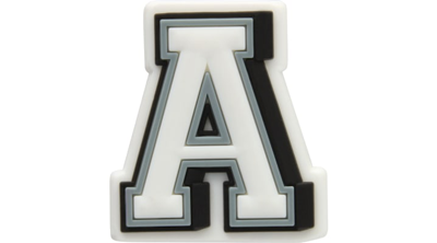 Jibbitz Letter A In White