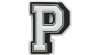 Jibbitz Letter P In White/black