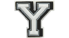 Jibbitz Letter Y In White/black