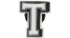 Jibbitz Letter T In White/black