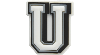 Jibbitz Letter U In White/black