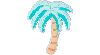 Jibbitz Palm Tree