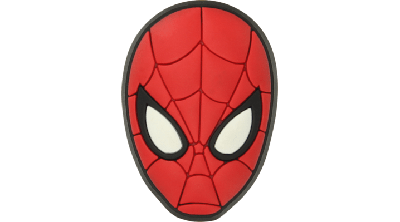Jibbitz Kids' Spiderman Mask In Red