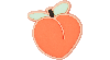 Jibbitz Peach