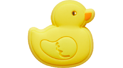 Jibbitz Rubber Ducky In Yellow