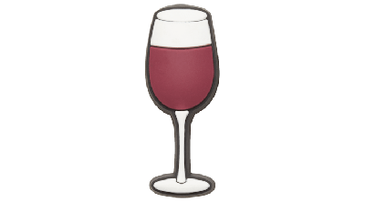 Jibbitz Wine Glass In Multi