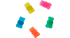 Jibbitz Candy Bear 5 Pack