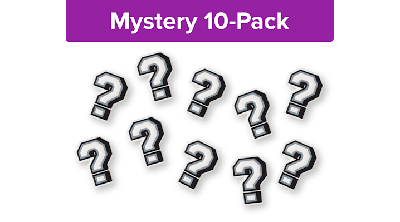 Jibbitz Mystery 10 Pack In Black