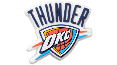 Jibbitz Nba Okc Thunder In Blue