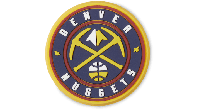 Jibbitz Nba Denver Nuggets In Gold