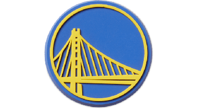 Jibbitz Nba Golden State Warriors In Blue