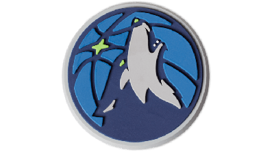 Jibbitz Nba Minnesota Timberwolves In Blue