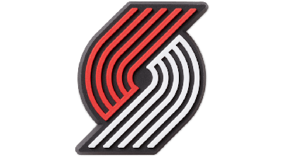 Jibbitz Nba Portland Trailblazers In Multi